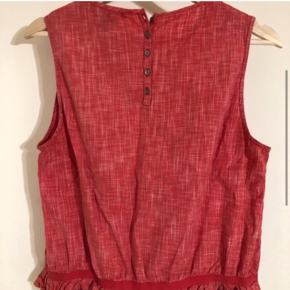 Burnt Orange Calvin Klein Sleeveless - Picture 2 of 4